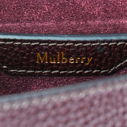 Mulberry Small Classic Grain Amberley Satchel Oxblood 7 of 8
