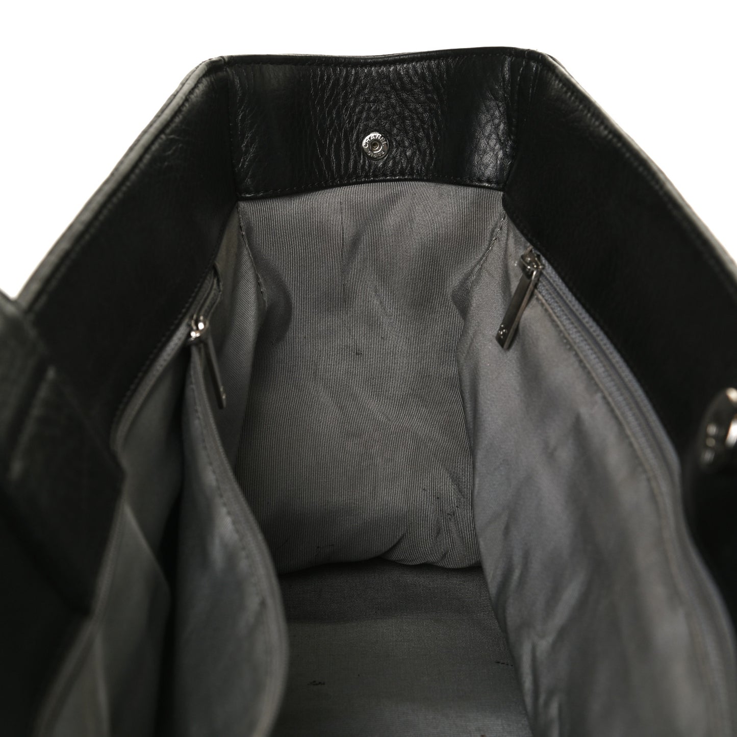 Deerskin Cerf Executive Shopper Tote Black