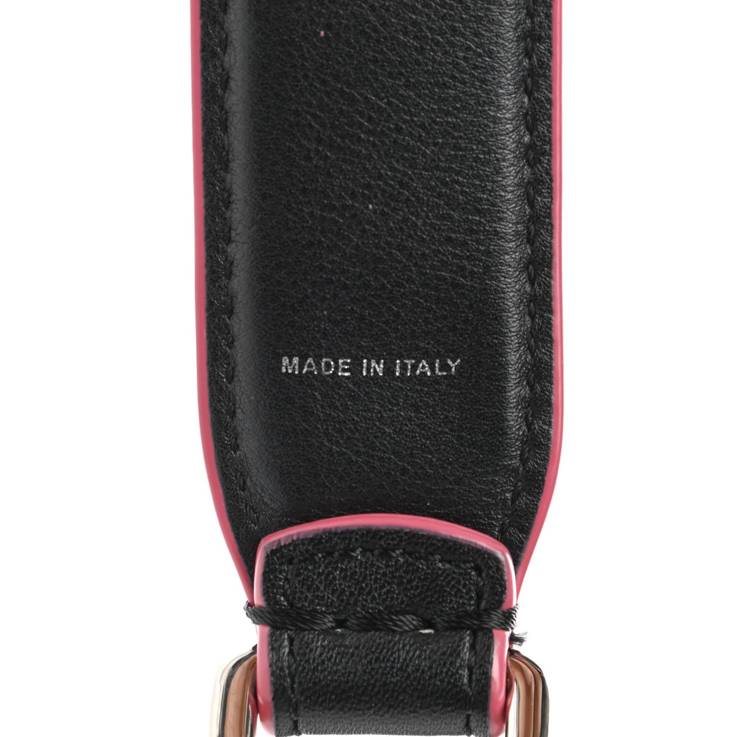 Vitello Dolce Plexiglass Studded Mini Strap You Black Multicolor