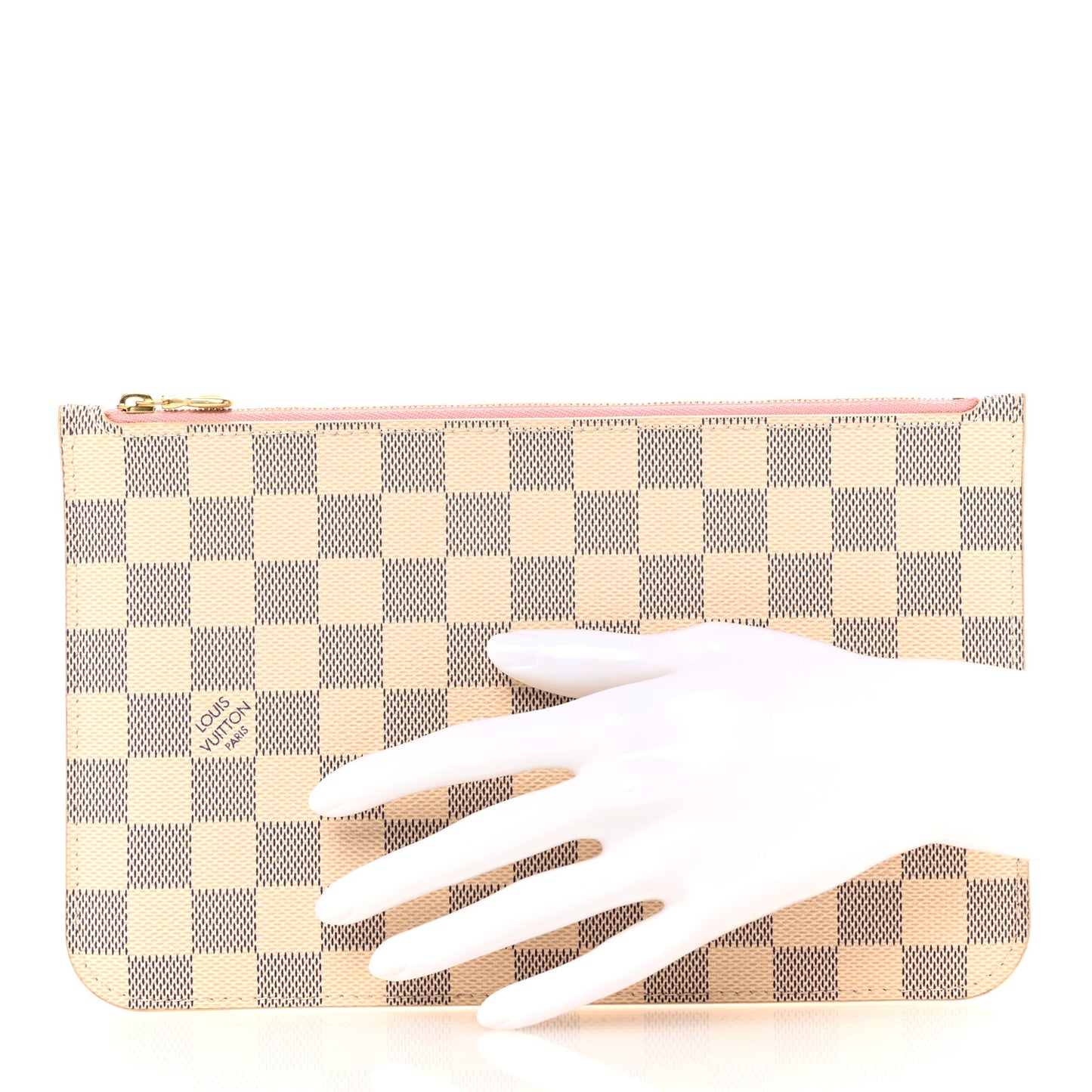 Damier Azur Neverfull MM GM Pochette Rose Ballerine