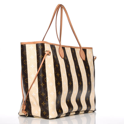 Louis Vuitton Monogram Rayures Neverfull GM 3 of 10
