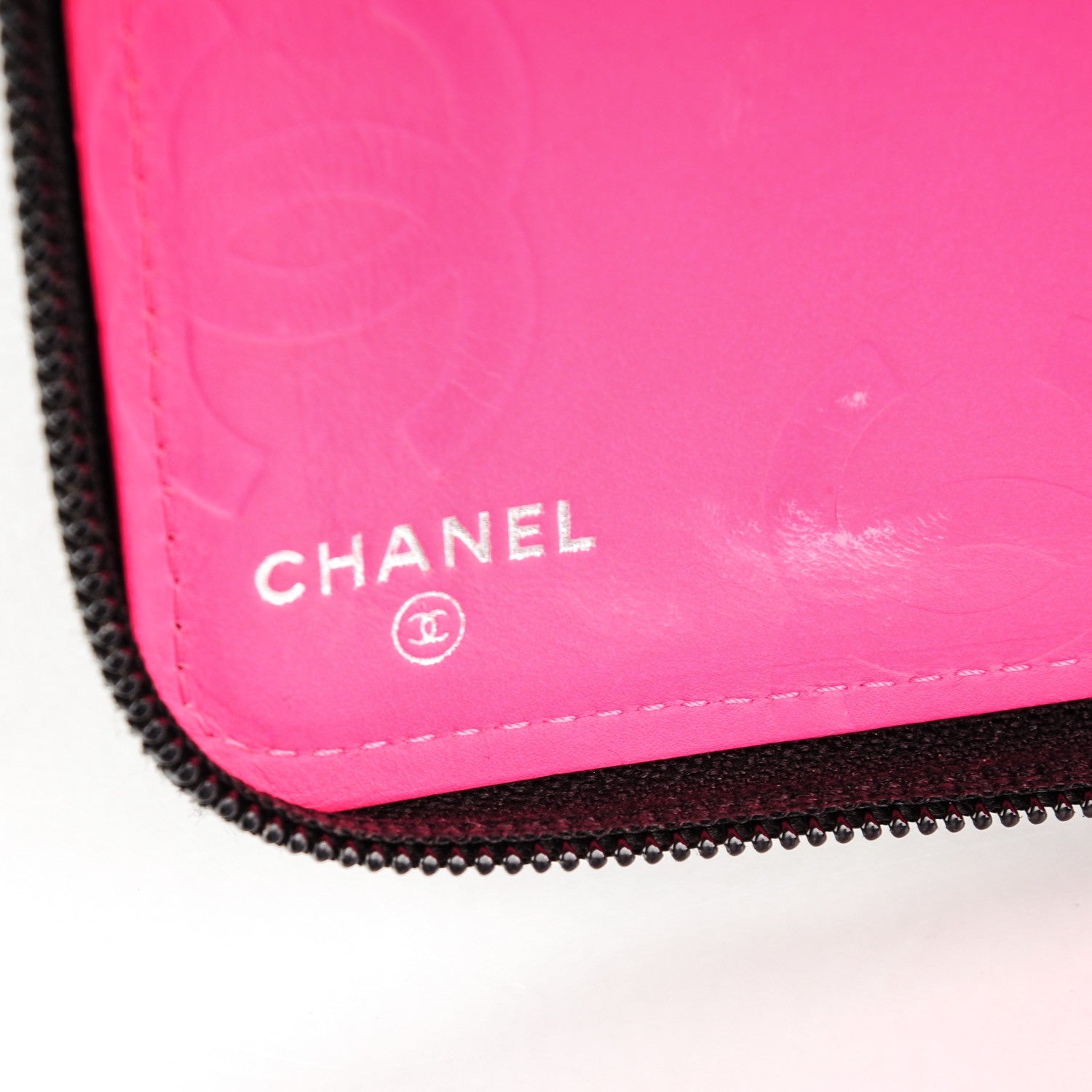 Chanel Calfskin Cambon Zip Around Organizer Wallet Black 6 of 10