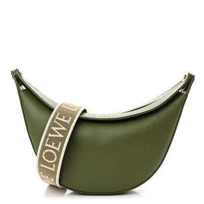 Loewe Satin Calfskin Jacquard Small Luna Bag Avocado Green 1 of 10
