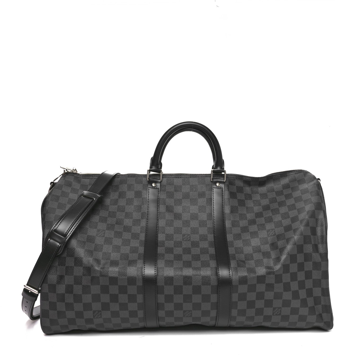 Louis Vuitton Damier Graphite Keepall Bandouliere 55 1 of 9