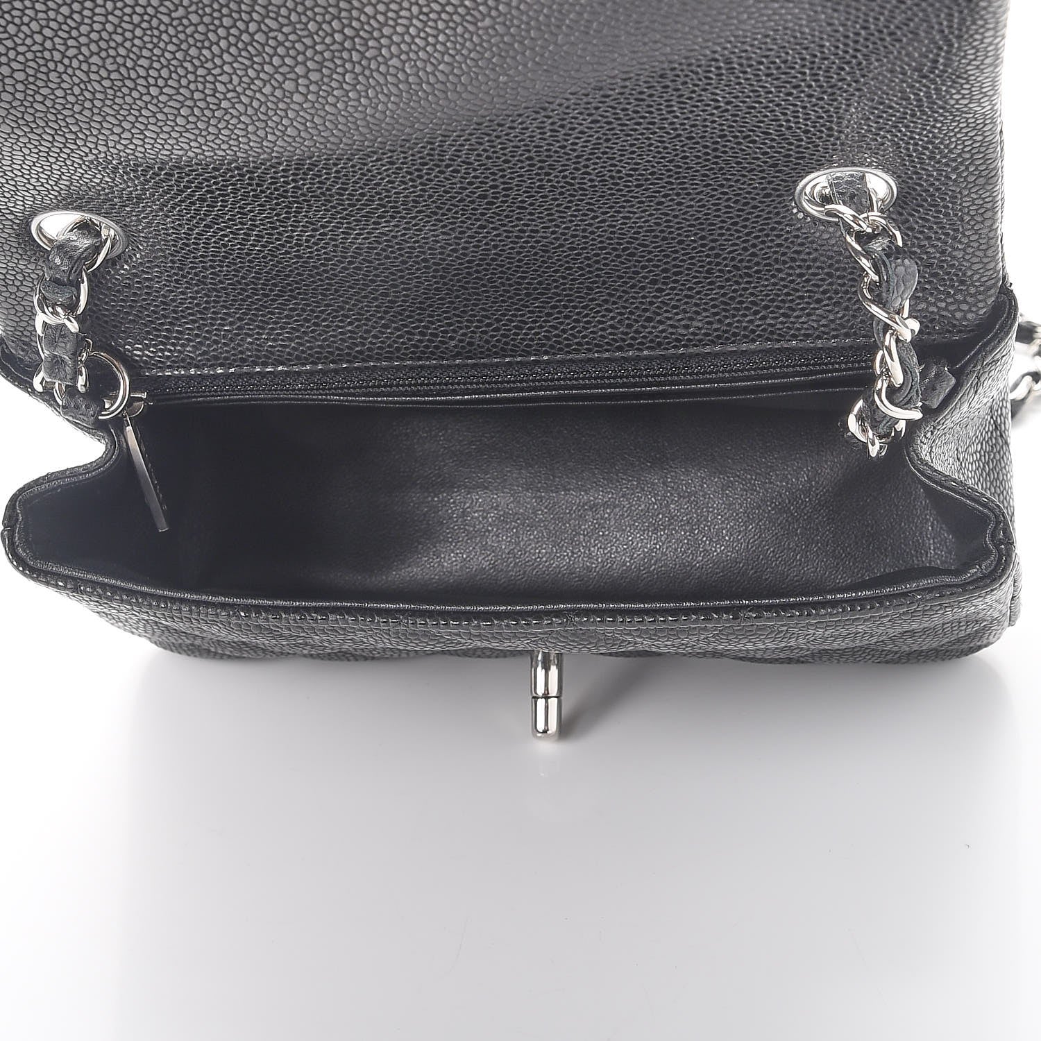 Chanel Caviar Quilted Mini Rectangular Flap Black 5 of 10