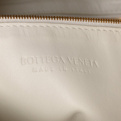 Bottega Veneta Calfskin Intrecciato Large Hop White 6 of 10