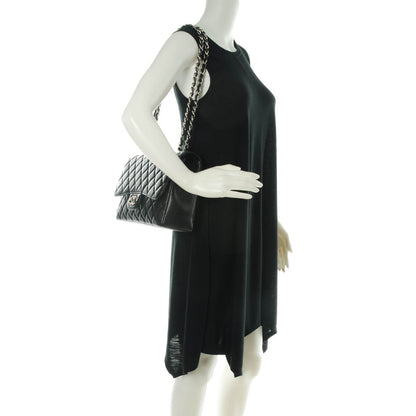 Chanel Caviar Quilted Jumbo Single Flap Black 2 of 8