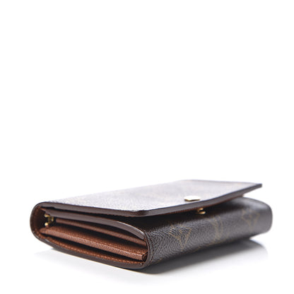 Louis Vuitton Monogram Porte-Monnaie Tresor Wallet 3 of 5