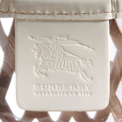 Burberry Supernova Check Net Drawstring Bag White 6 of 6