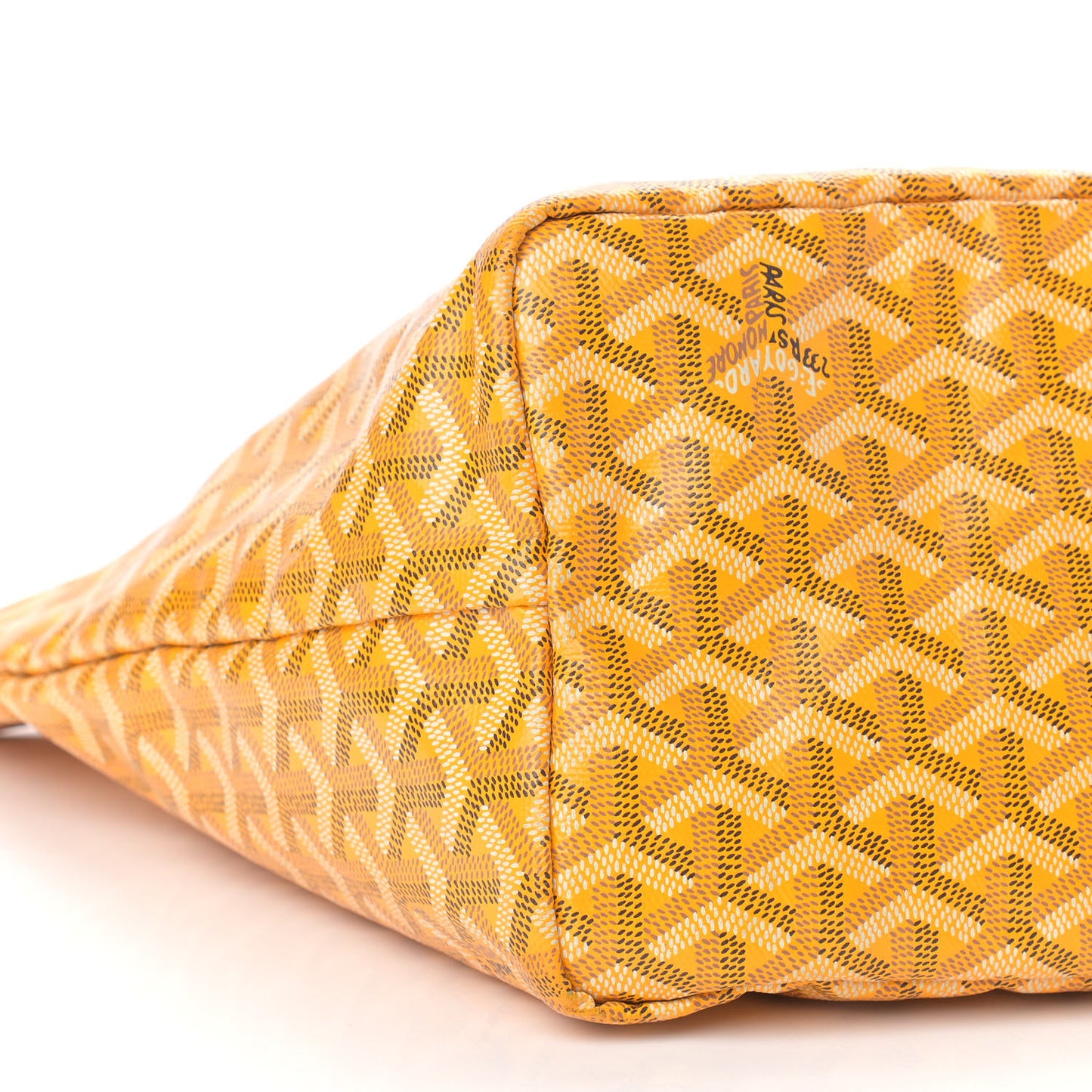 Goyardine Saint Louis PM Yellow