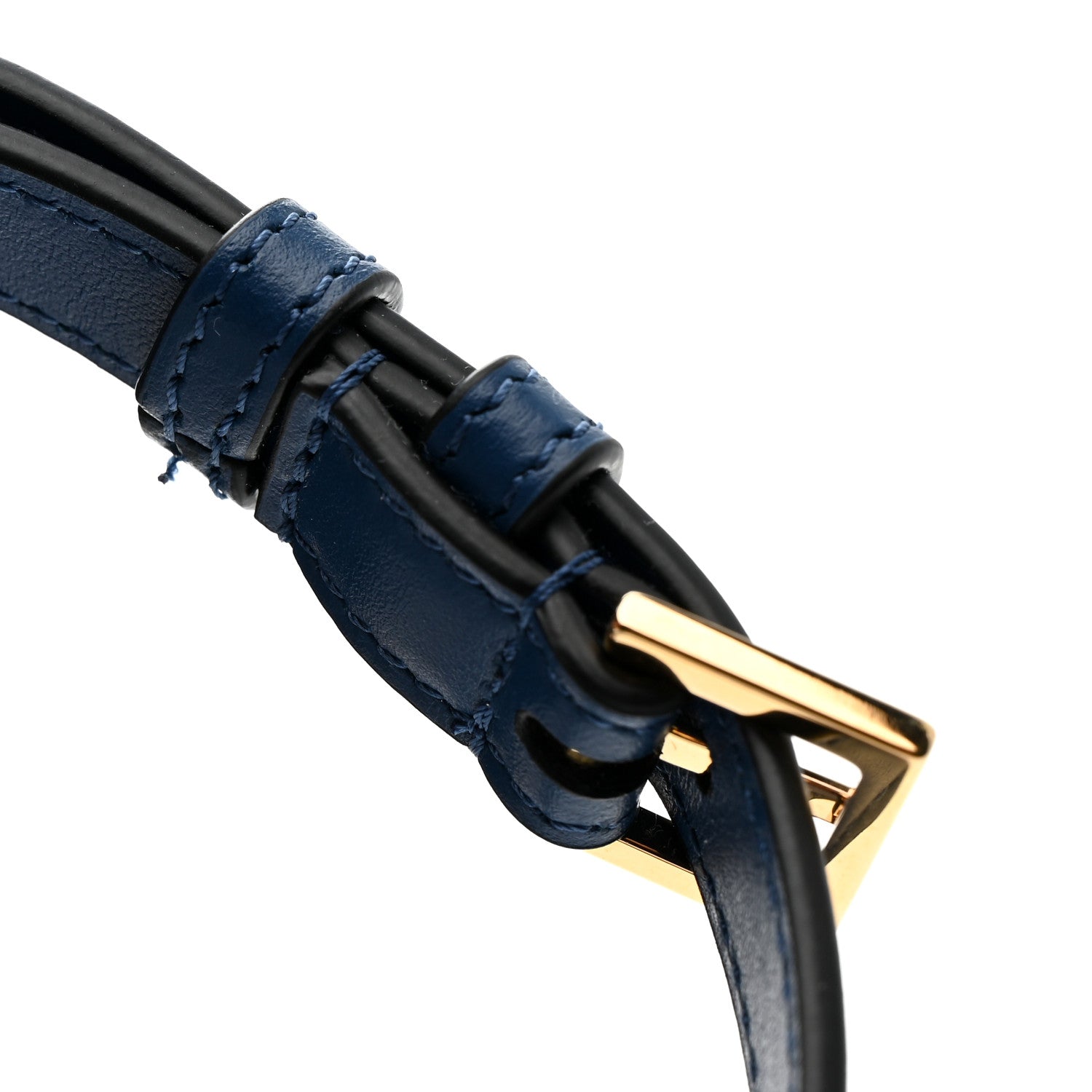 Versace Denim Quilted La Medusa Camera Bag Blue 11 of 11