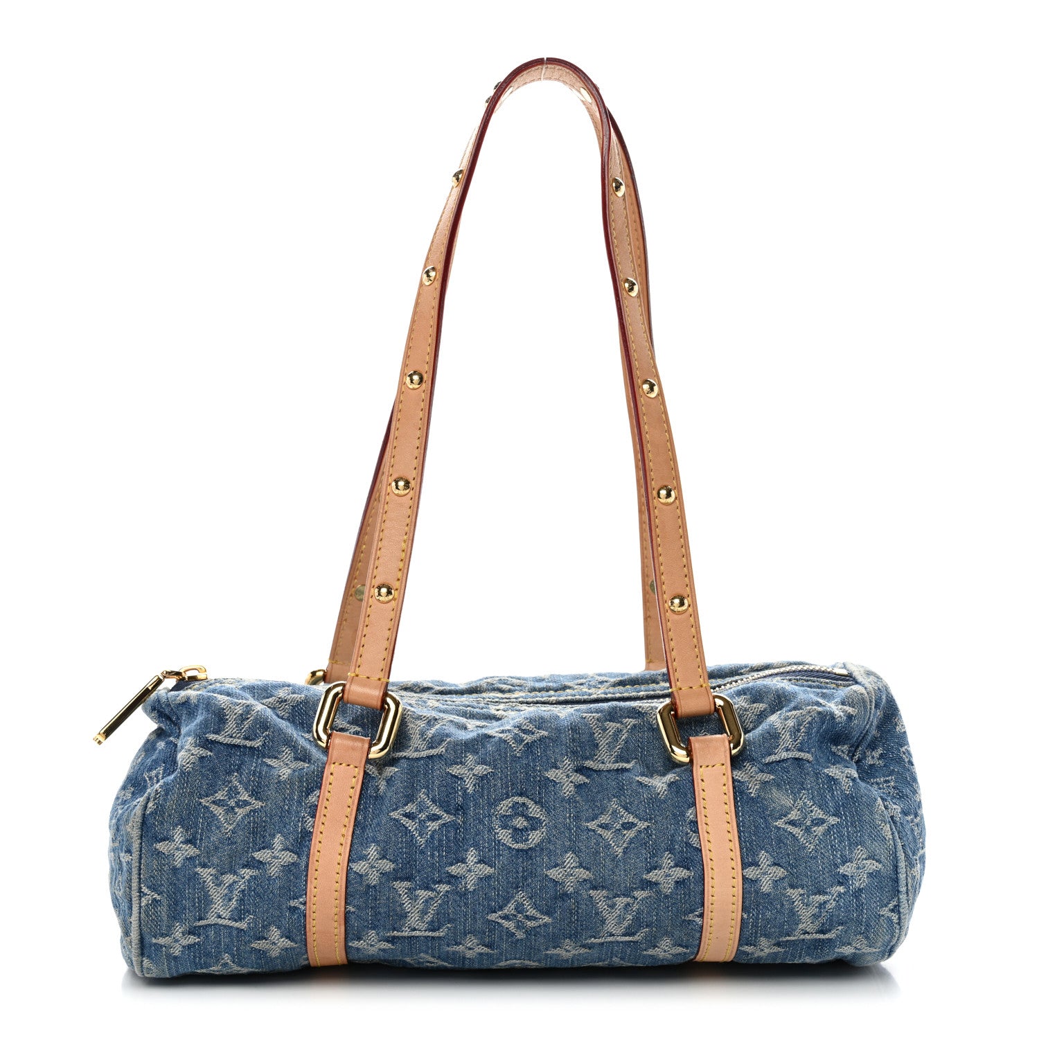 Louis Vuitton Monogram Denim Papillon Denim Blue 1 of 10