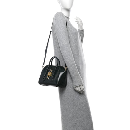 Givenchy Box Calfskin Mini Lock Antigona Shoulder Bag Green Forest 2 of 10