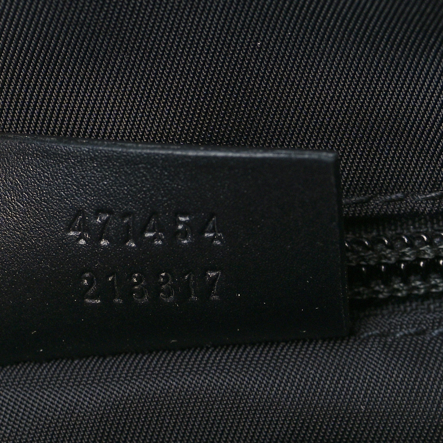 Gucci GG Supreme Monogram Web Messenger Bag Black 6 of 9