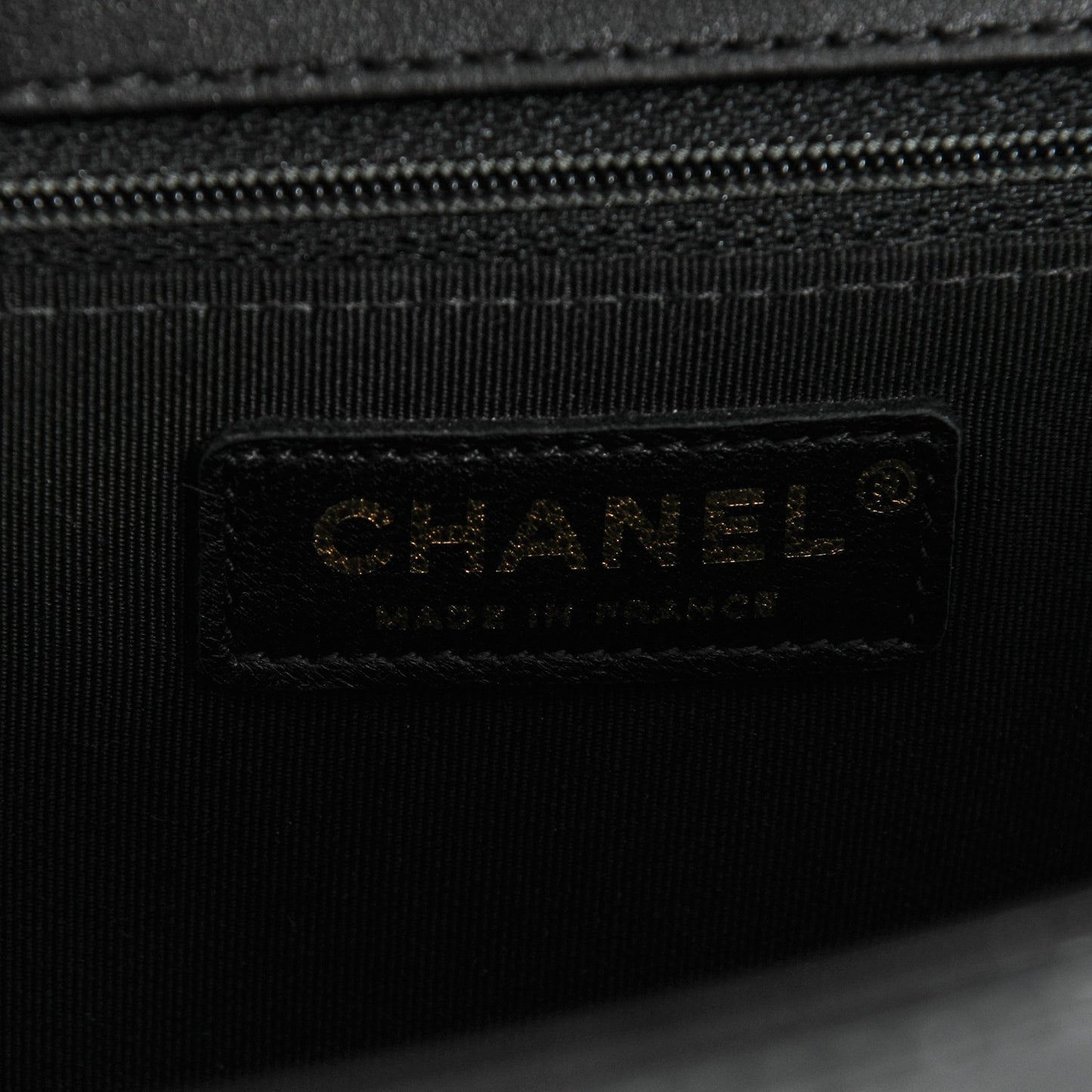 CHANELPatent Calfskin Quilted New Medium Boy Flap Black