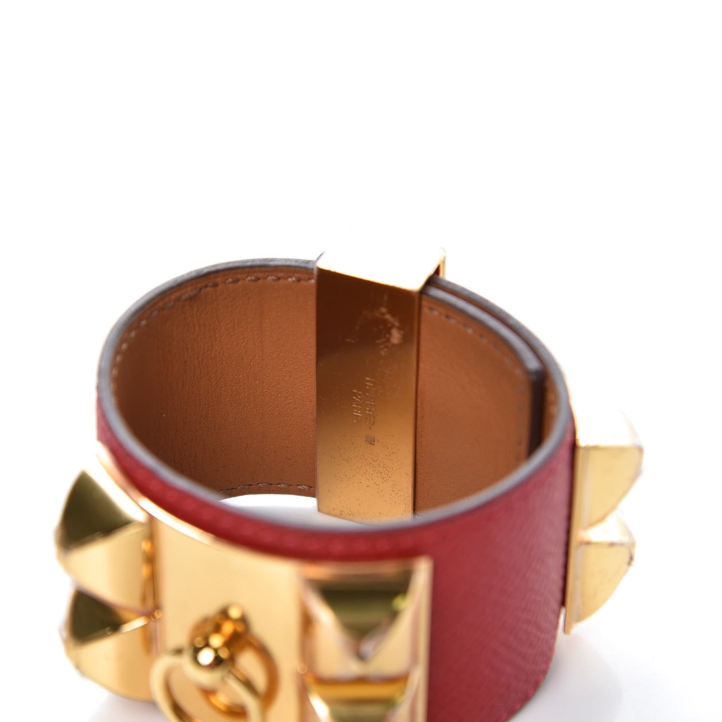 Epsom Collier de Chien CDC Bracelet S Rouge Casaque