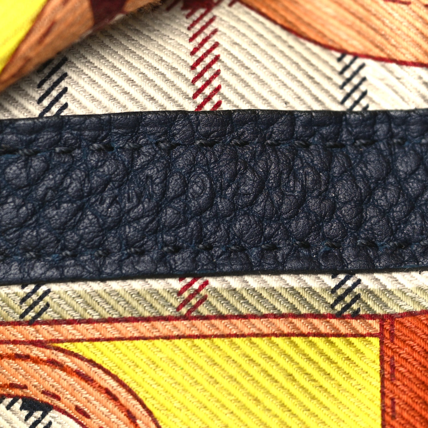 Hermes Negonda Garden Party 36 MM Bleu Indigo Atoll Lime 7 of 10