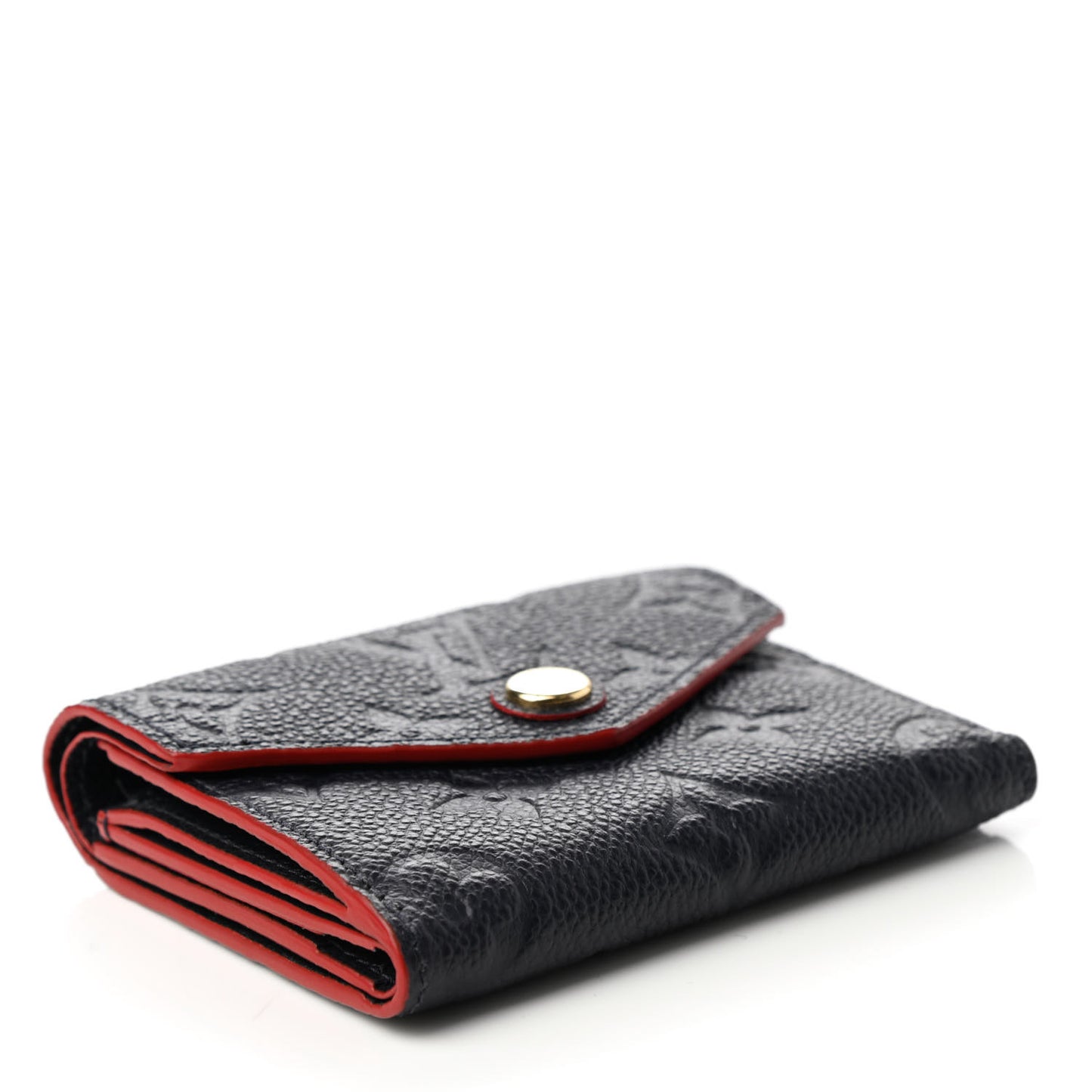 Empreinte Zoe Wallet Marine Rouge