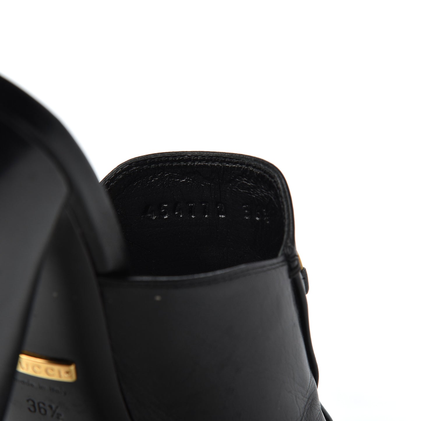 Malaga Kid Horsebit Princetown Mid Heel Mules 36.5 Black