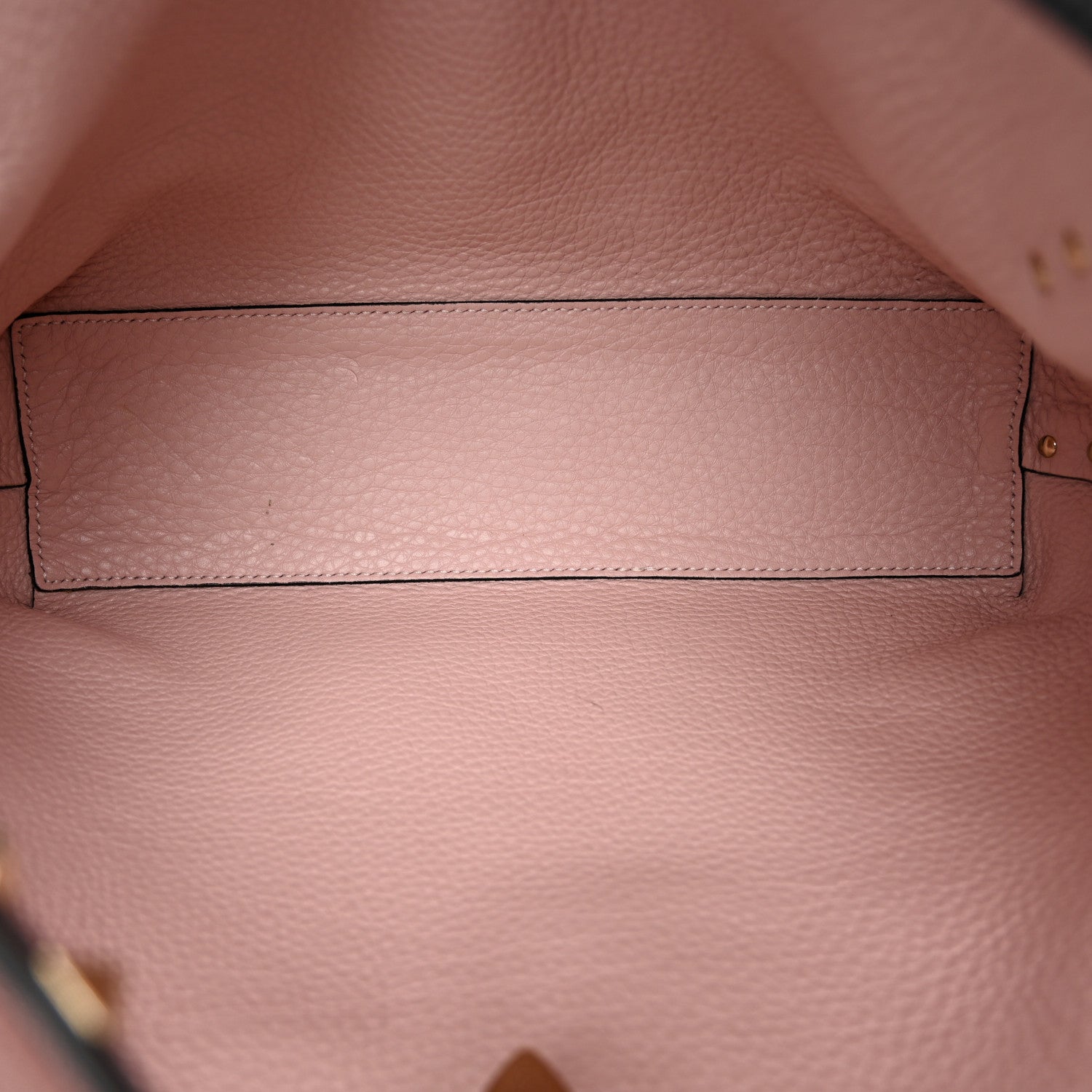 Valentino Garavani Grained Calfskin Small Rockstud Flip Lock Tote Black Rose Quartz 5 of 10