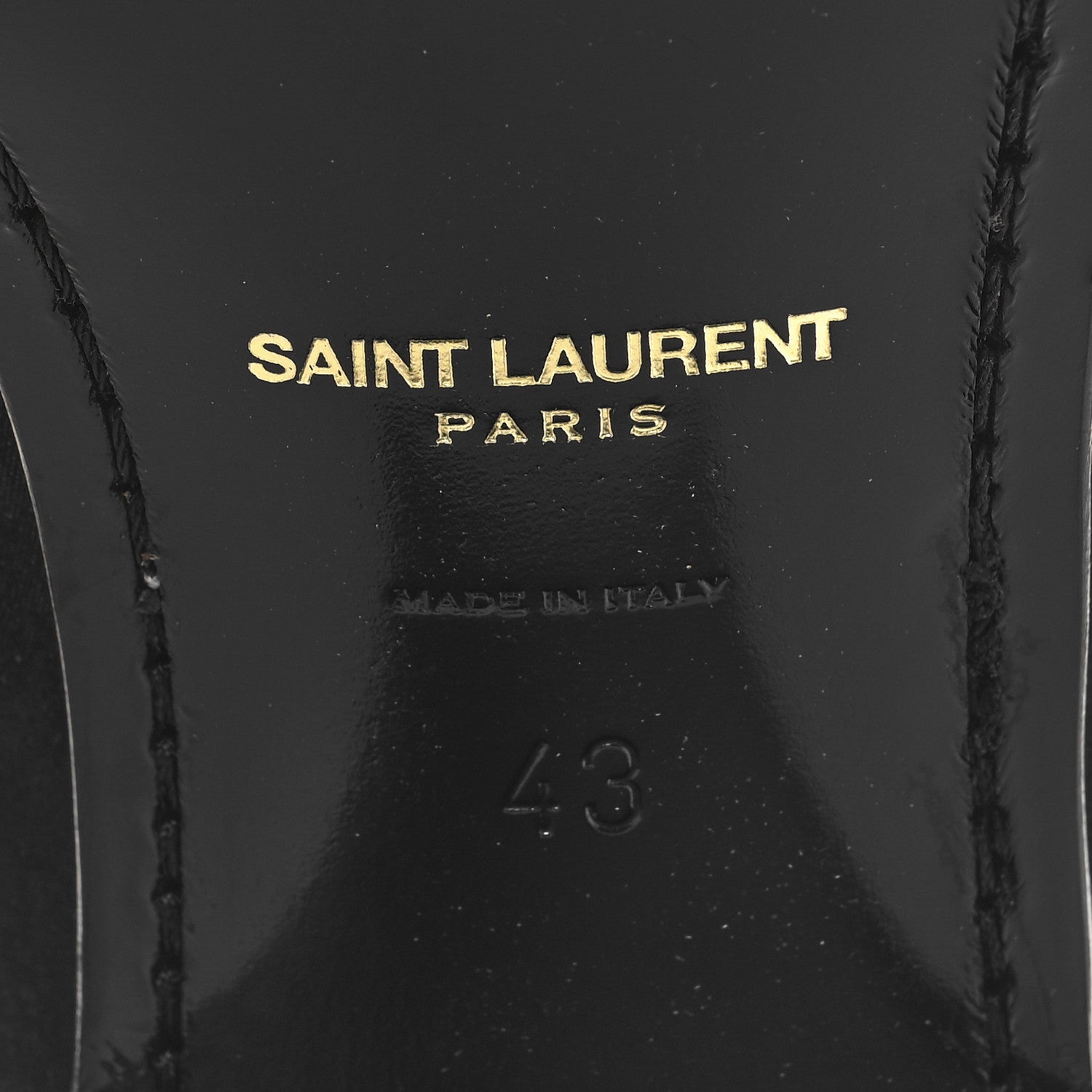 Saint Laurent Vassili Metallic Suede 60 Zip Ankle Zip Mens Boots 43 Black 8 of 10