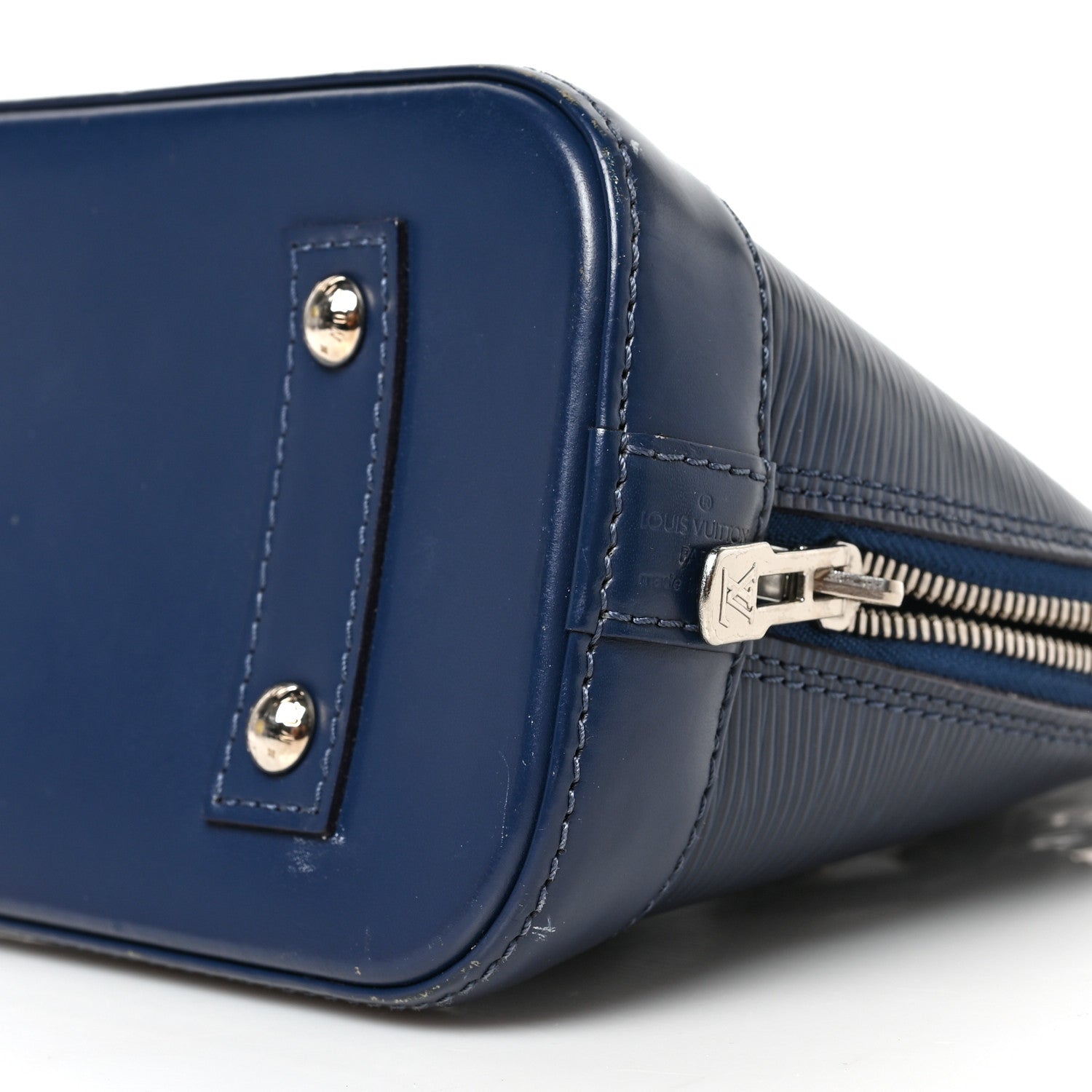 Louis Vuitton Epi Alma BB Indigo 8 of 10