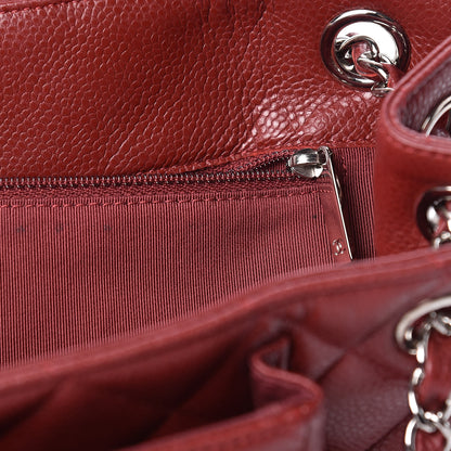 Chanel Caviar Quilted Flap Tote Red 9 of 11