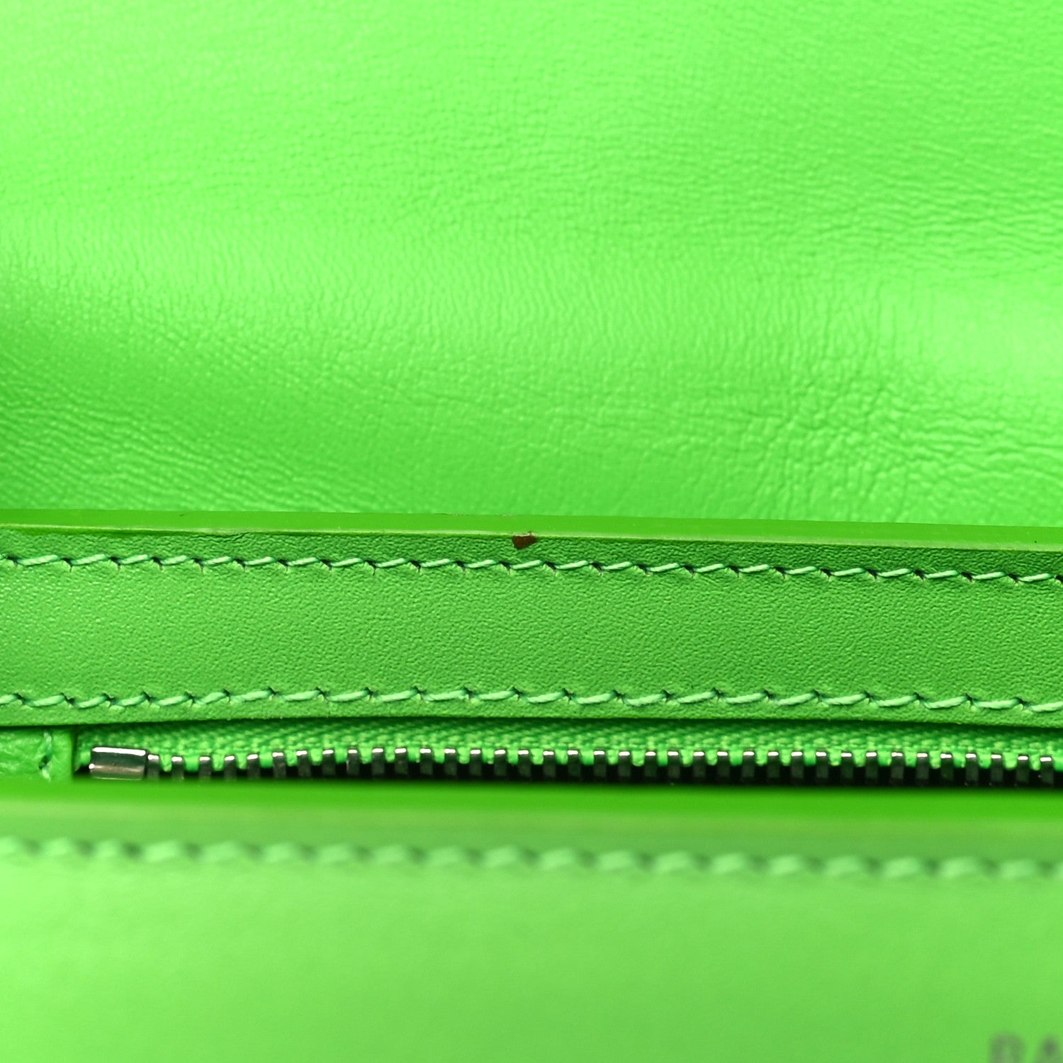 Balenciaga Classic Calfskin Small Lady Flap Bag Acid Green 12 of 12