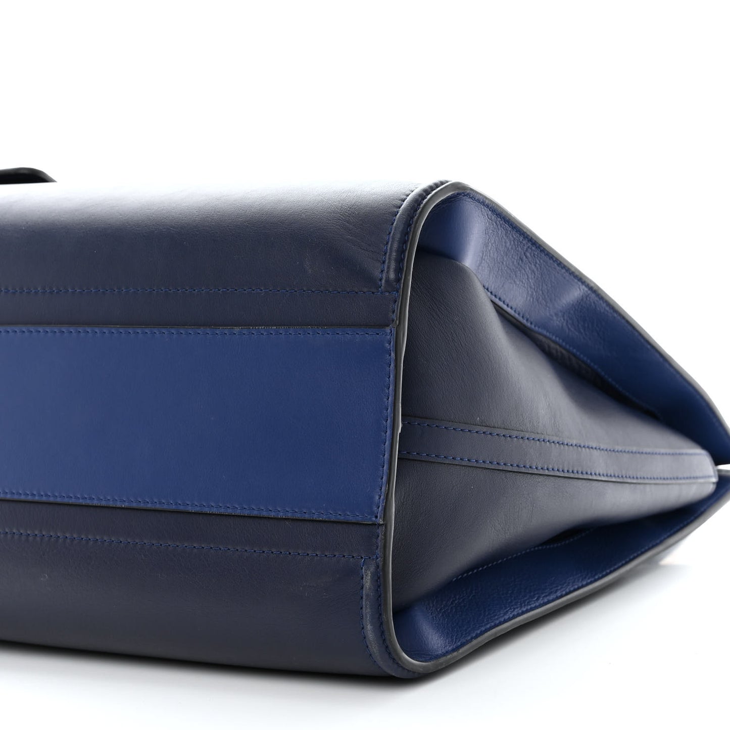 Calfskin The Tall Story Shoulder Bag Blue