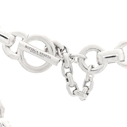 Bottega Veneta Sterling Silver Link Necklace 4 of 4
