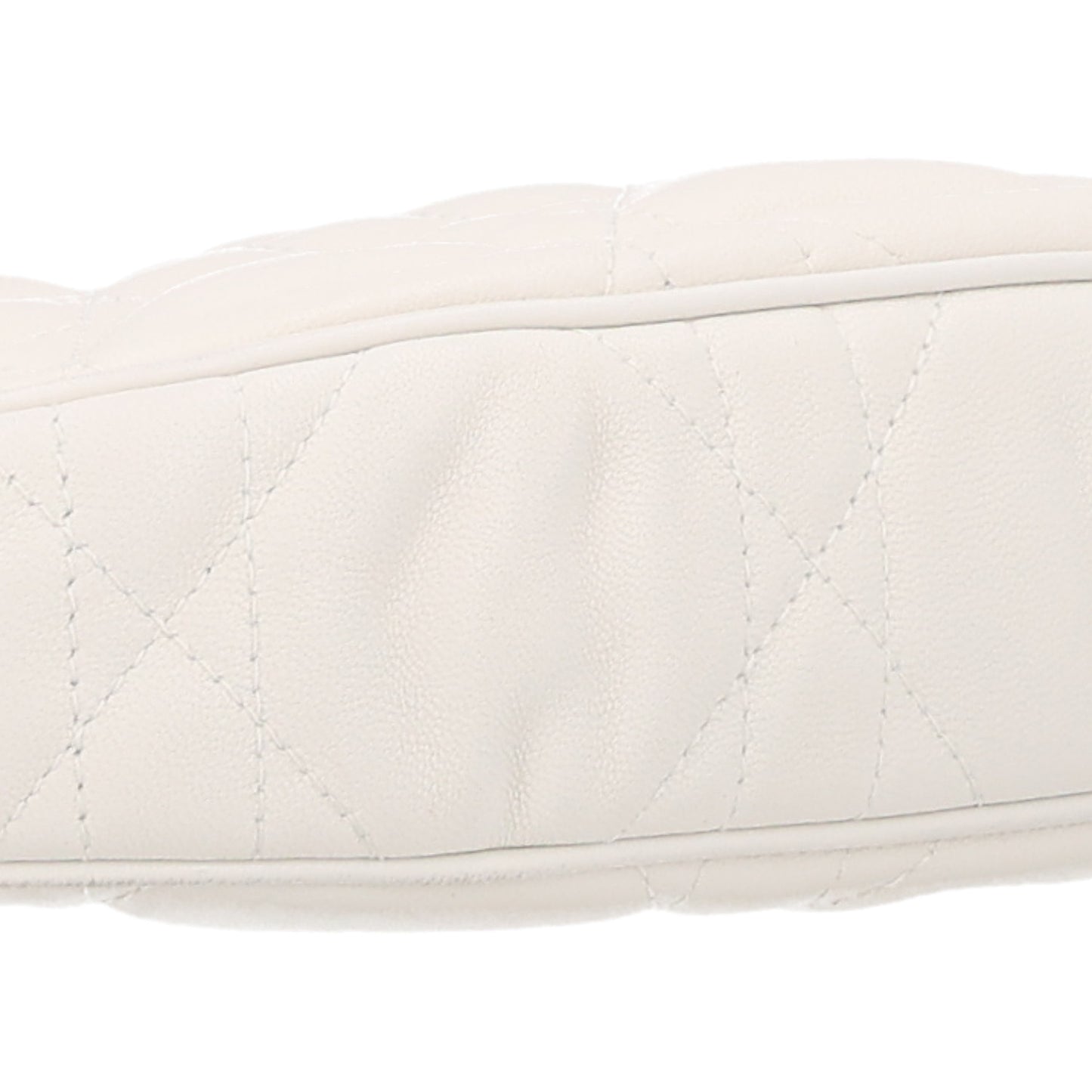Lambskin Cannage CD Lounge Bag Latte
