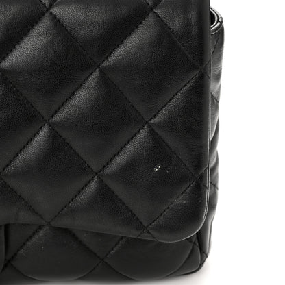 Chanel Lambskin Quilted Large CC Funky Town Flap Black 10 of 14