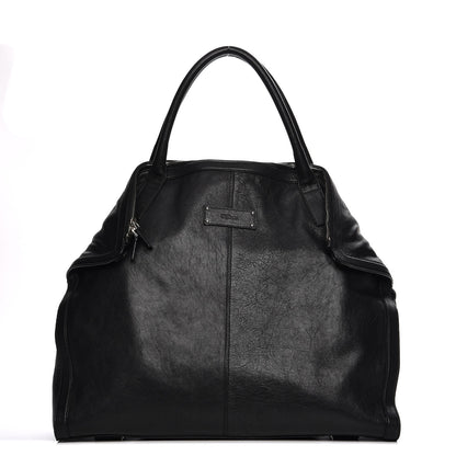 Alexander McQueen Lambskin De Manta Tote Black 1 of 12