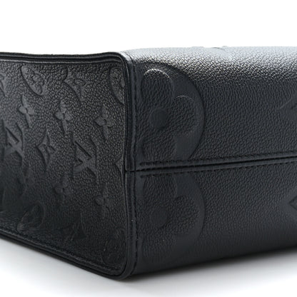 Louis Vuitton Empreinte Monogram Giant Onthego PM Black 7 of 8