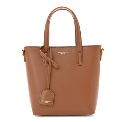 Saint Laurent Calfskin Mini Toy Shopping Tote Fox 1 of 10
