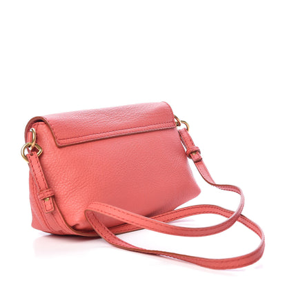 Chloe Calfskin Marcie Pochette Crossbody Bag Paradise Pink 3 of 9
