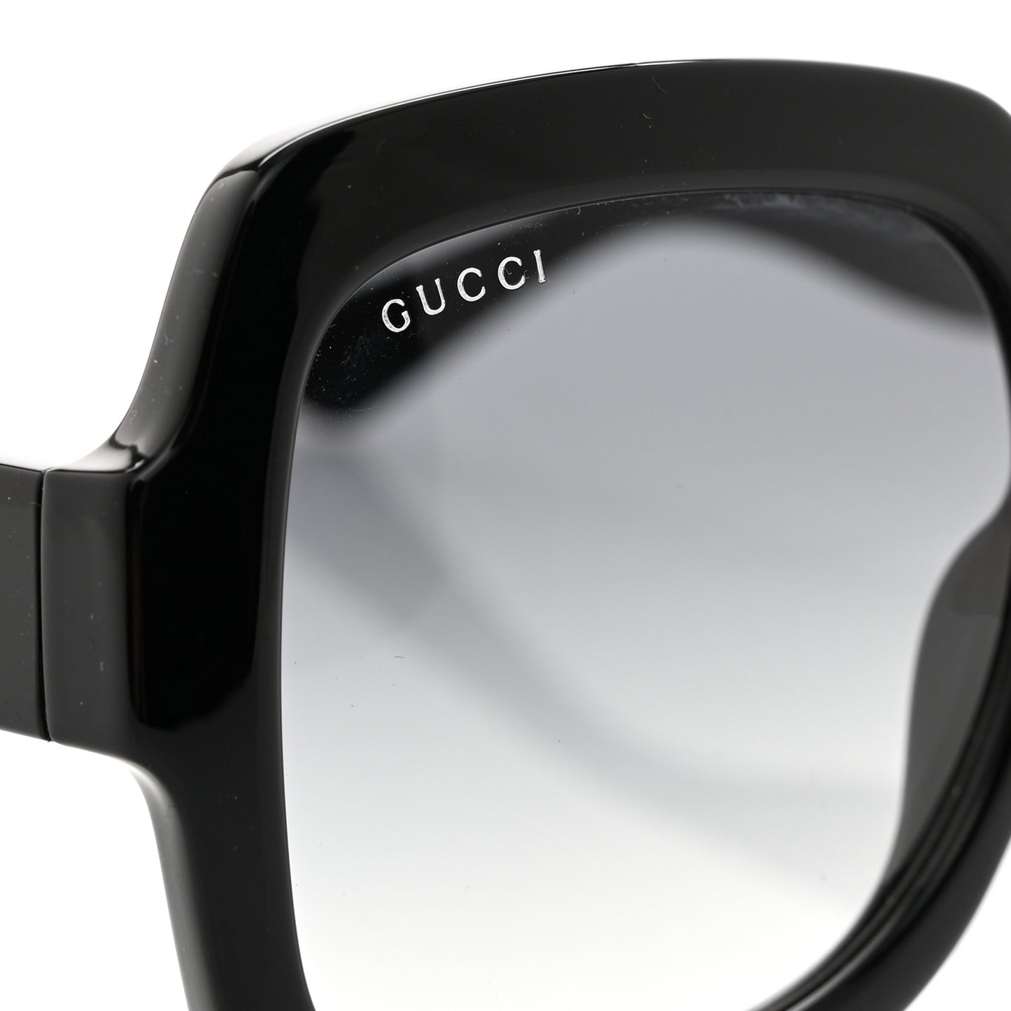 Acetate Square Frame Sunglasses GG1337S Black
