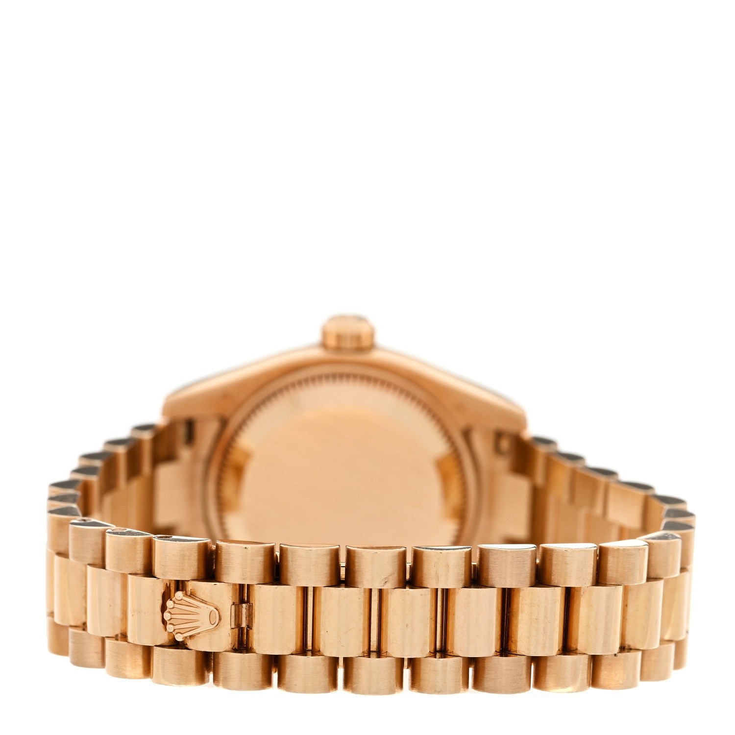 Rolex 18K Yellow Gold Diamond 26mm Oyster Perpetual Lady Datejust President Watch Champagne Jubilee 179239 3 of 5