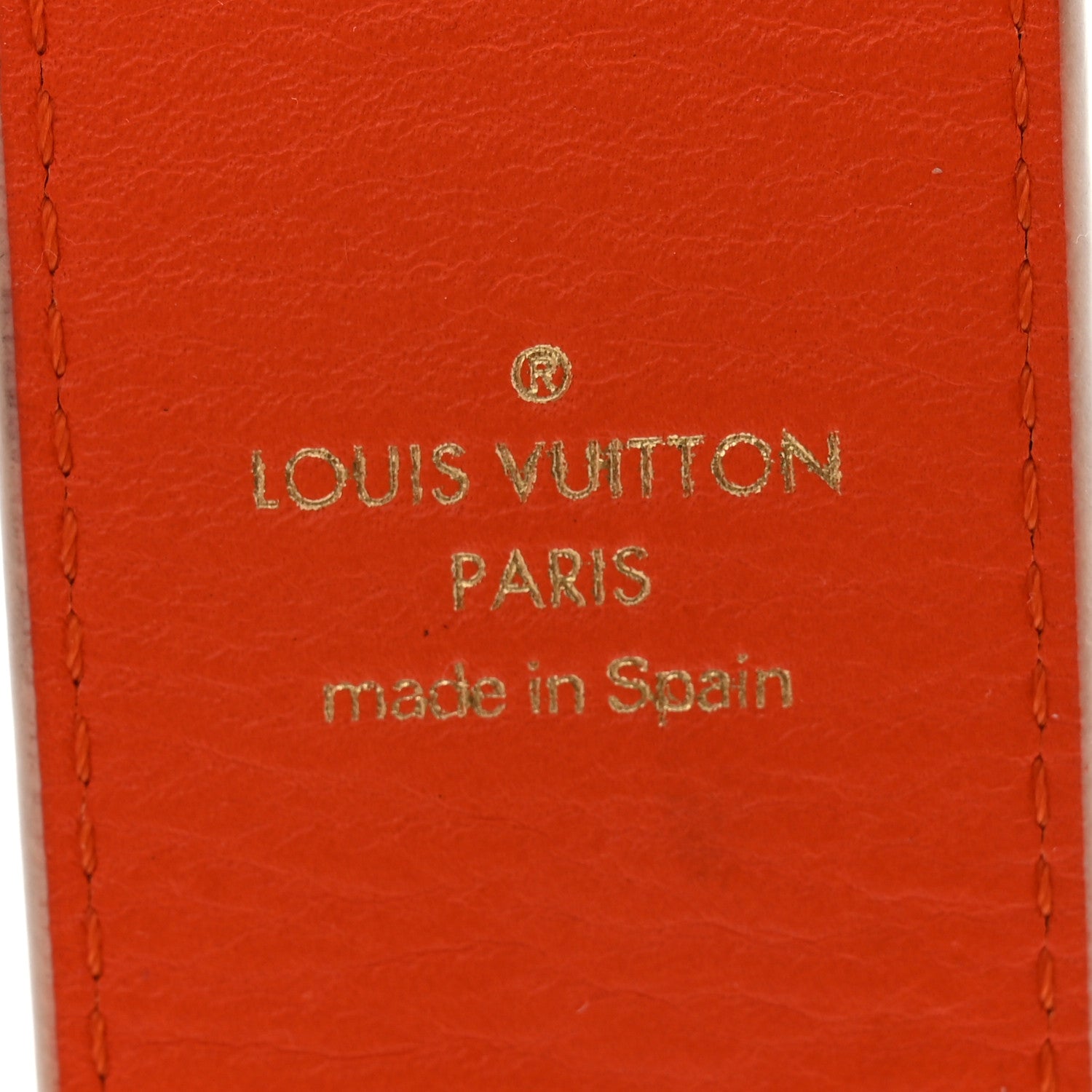 Louis Vuitton Monogram Bandouliere Shoulder Strap Orange 3 of 5