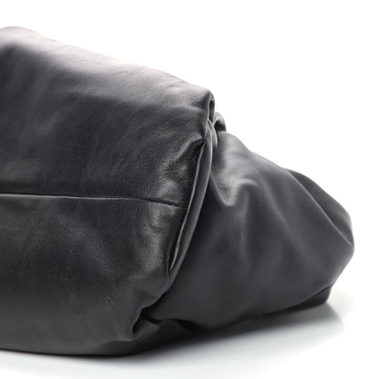 Bottega Veneta Smooth Butter Calfskin Small The Shoulder Pouch Black 6 of 8