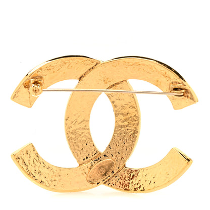 Chanel Metal CC Brooch Gold 3 of 4