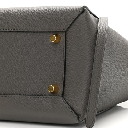 Celine Grained Calfskin Mini Belt Bag Grey 11 of 12