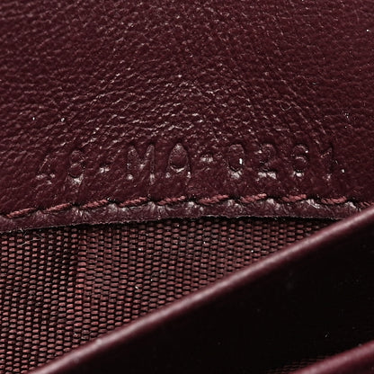 Christian Dior Oblique Saddle Card Holder Bordeaux 8 of 8