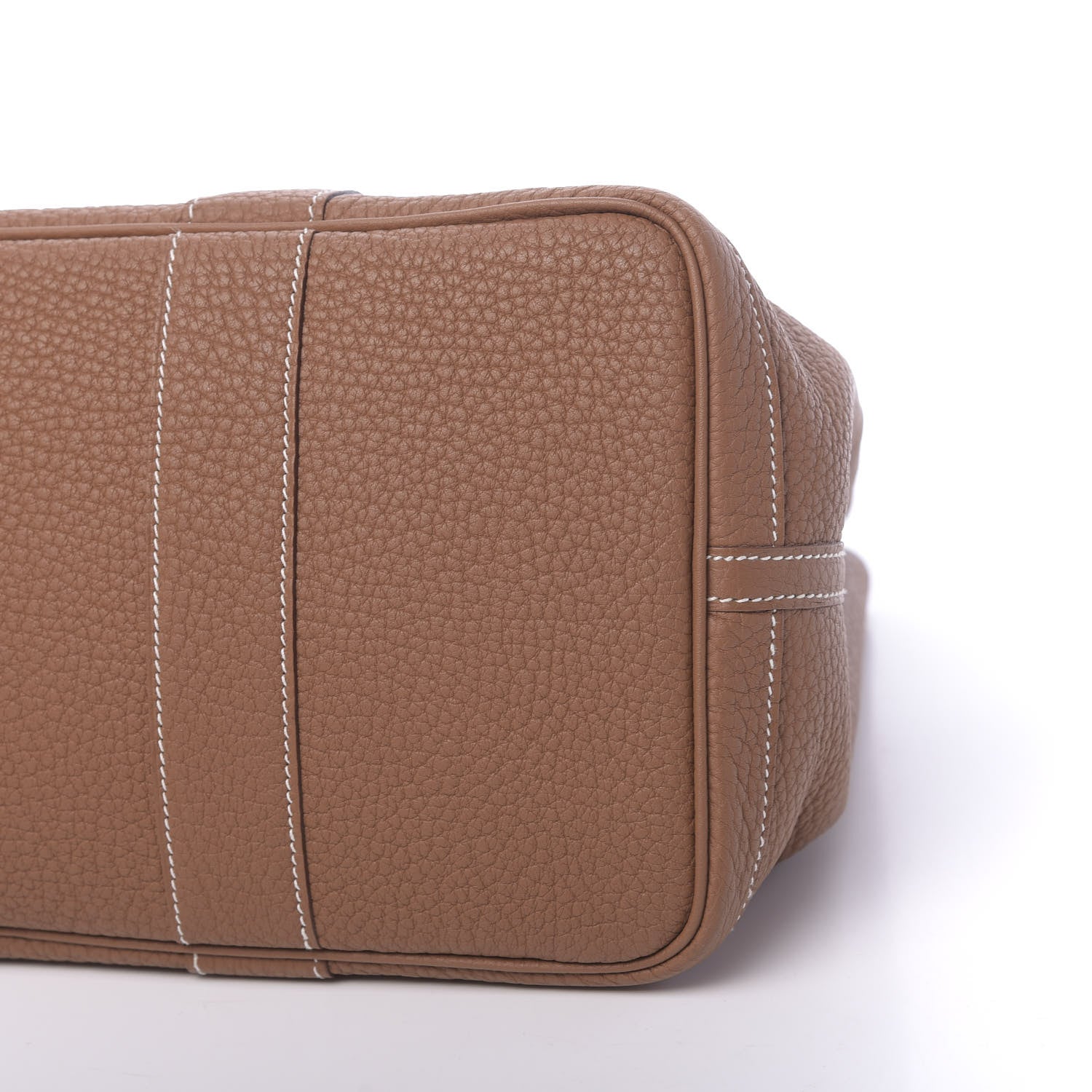 Hermes Vache Country Garden Pouch 36 MM Gold 10 of 11