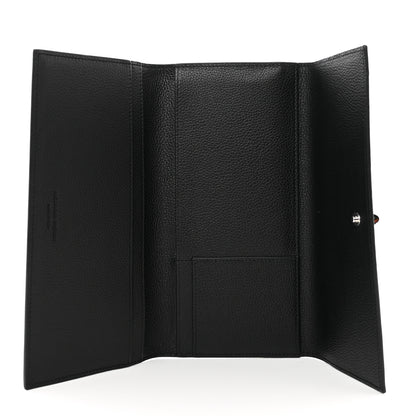 Alexander McQueen Calfskin Skull Clutch Wallet Black 5 of 6