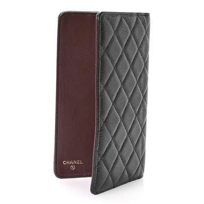 Chanel Caviar Quilted Medium Agenda Cover Black 3 of 8