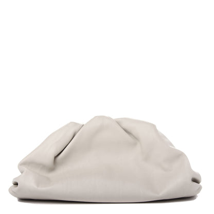 Bottega Veneta Smooth Butter Calf The Pouch Oversized Clutch Mist 1 of 8