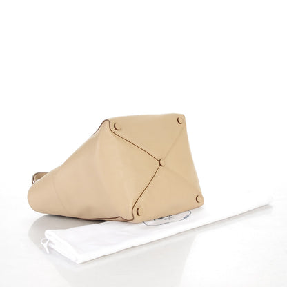 Prada Vitello Daino Tote Sabbia 4 of 8
