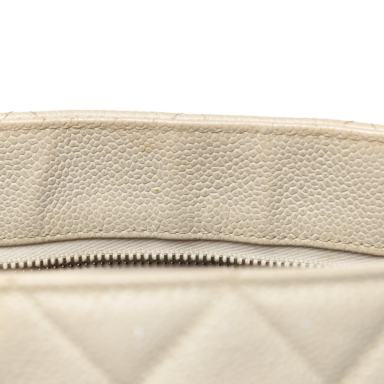 Chanel Caviar Quilted Medallion Tote Light Beige 12 of 17