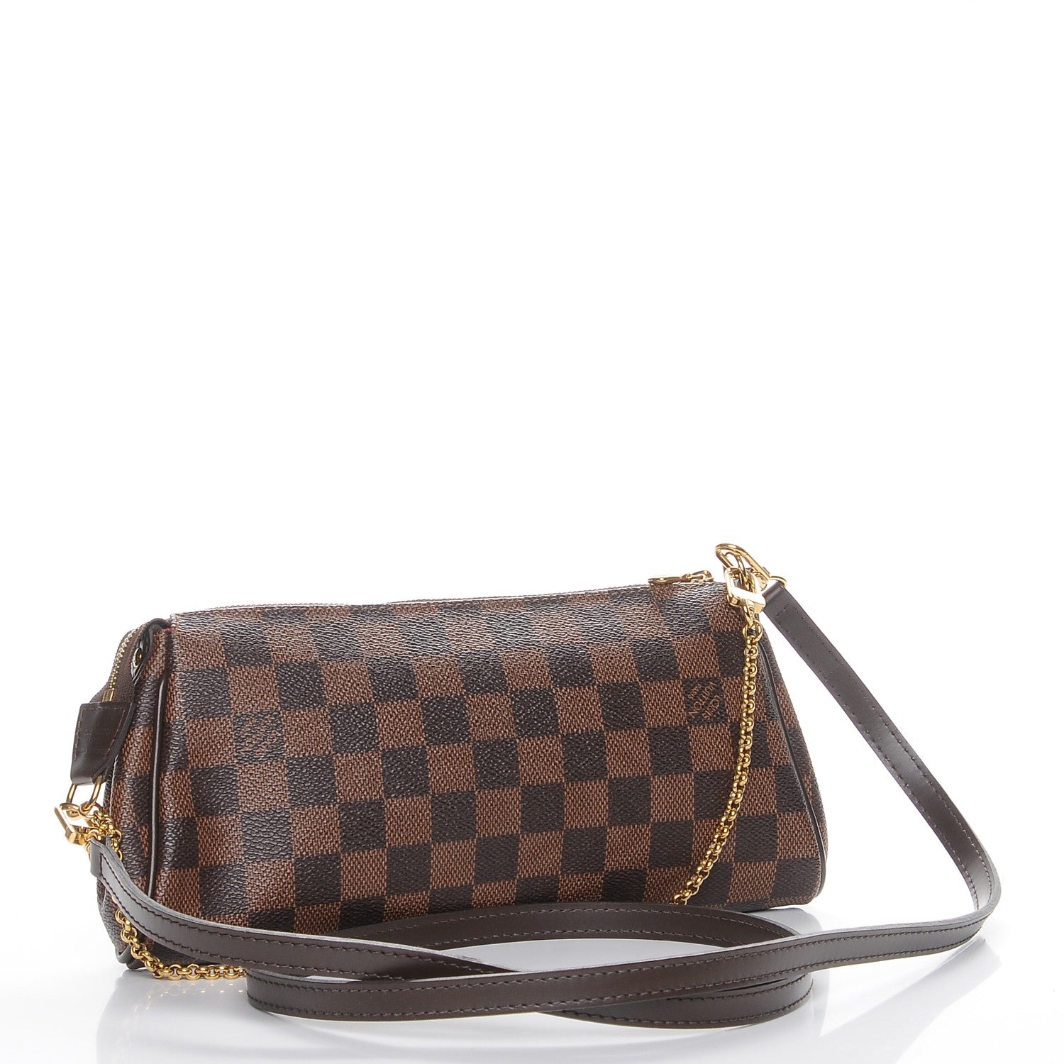 Louis Vuitton Damier Ebene Eva Clutch 4 of 9